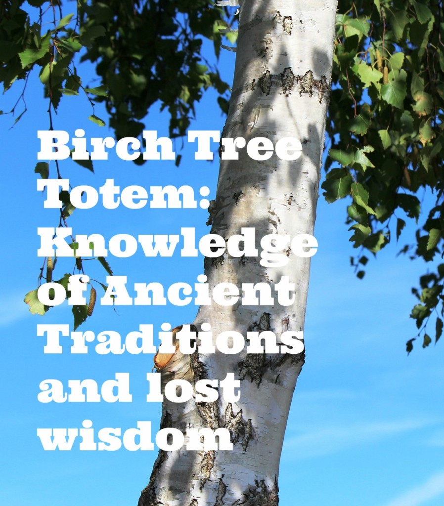 birch tree totem