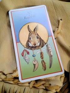 rabbit totem card